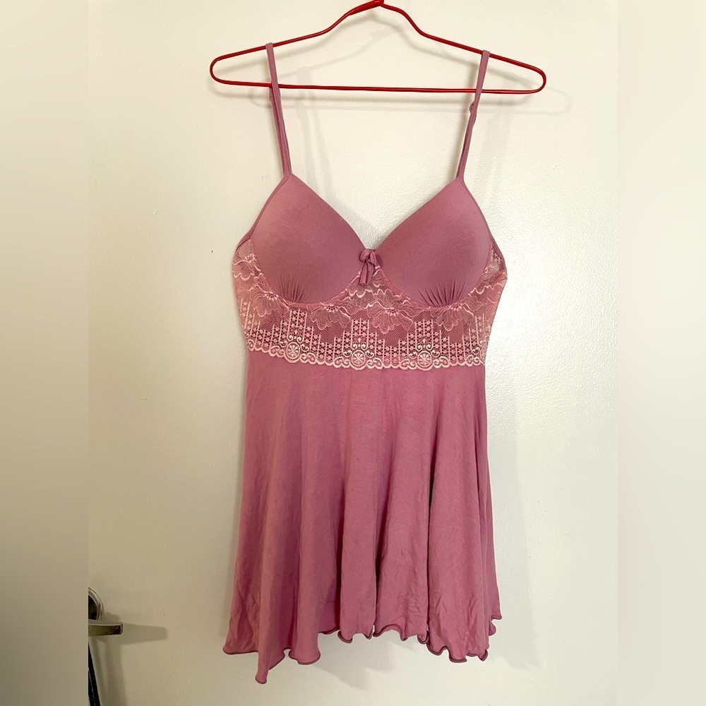 Cupped nightgown top